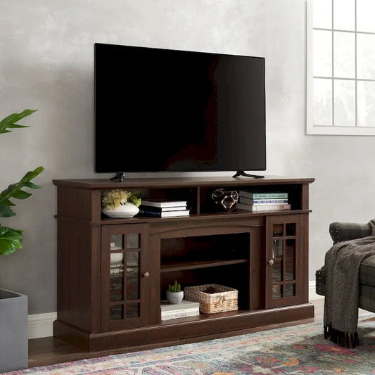58.25 TV Stand with Open & Closed Storage for 65 TVs