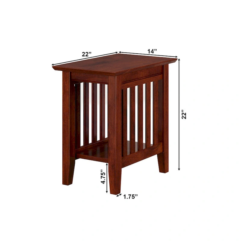 Mission Chair Side Table