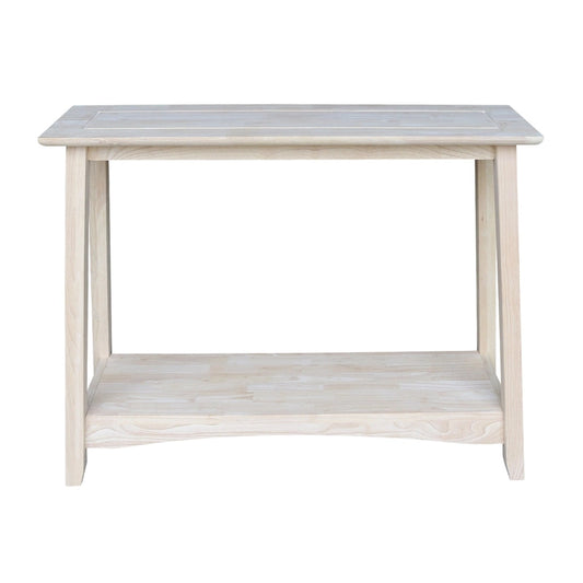 Solid Parawood Console Table