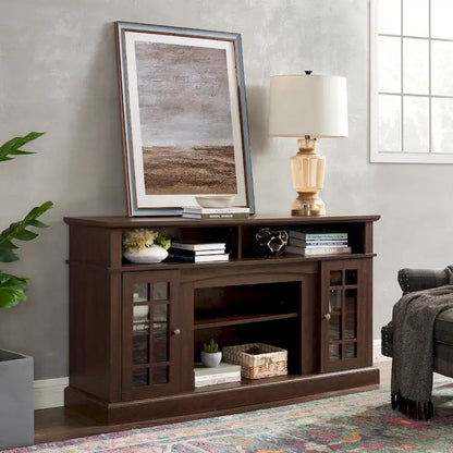 58.25 TV Stand with Open & Closed Storage for 65 TVs