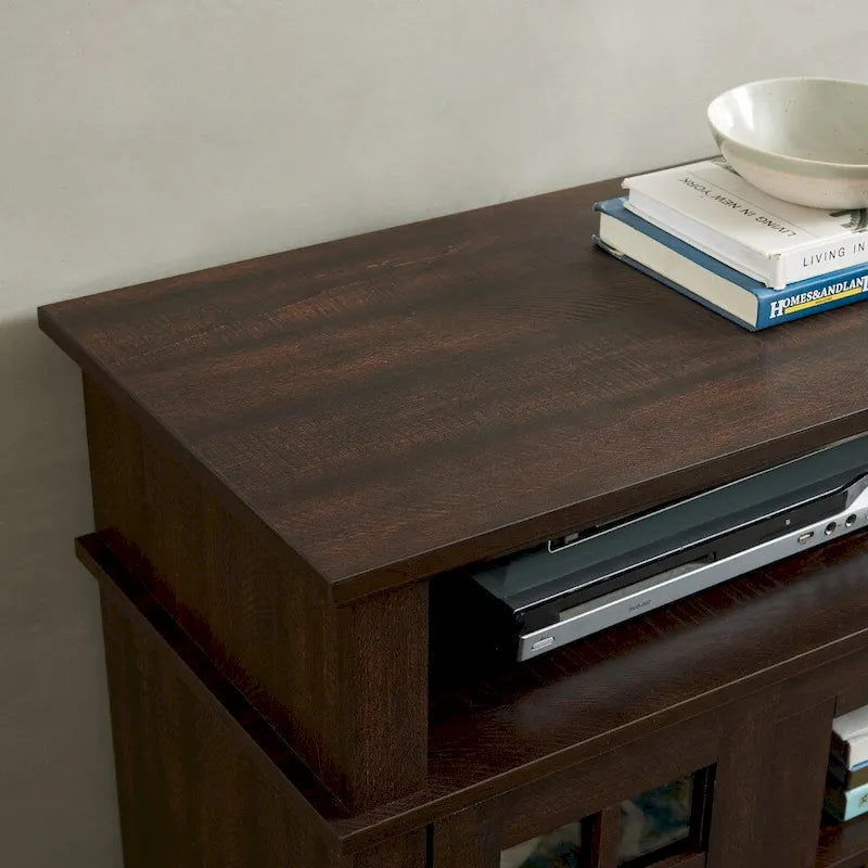 58.25 TV Stand with Open & Closed Storage for 65 TVs