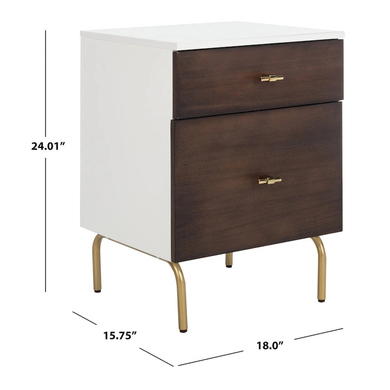 2-drawer Nightstand
