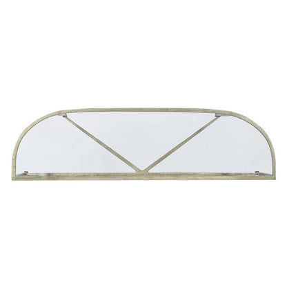 58 Wide Glass Top Iron Sofa Table