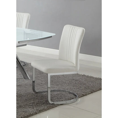 Channel Back Cantilever Side Chair, Set of 4