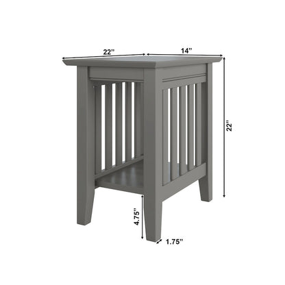 Mission Chair Side Table
