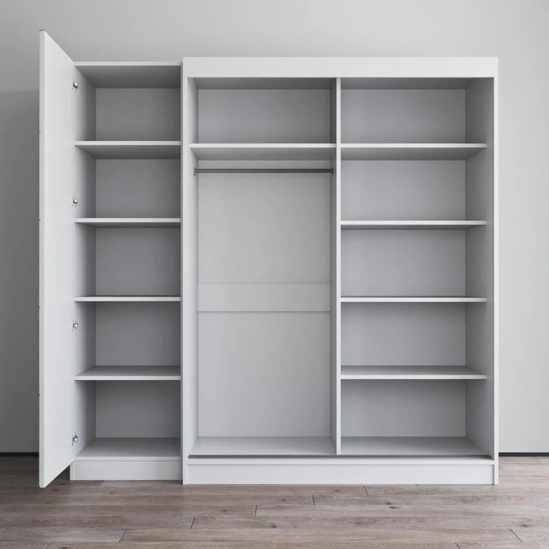 Wardrobe with 1 Mirror