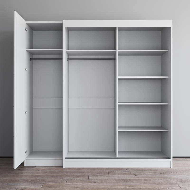 Wardrobe with 1 Mirror