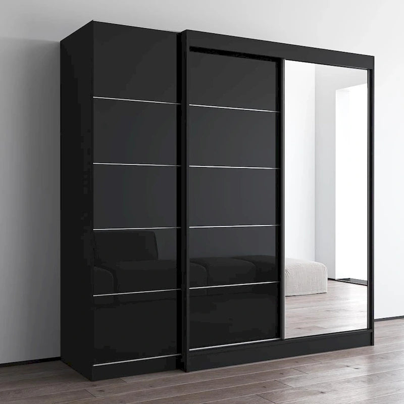 Wardrobe with 1 Mirror