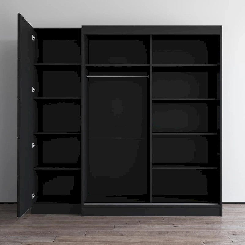 Wardrobe with 1 Mirror