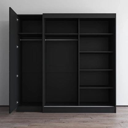 Wardrobe with 1 Mirror