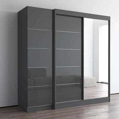 Wardrobe with 1 Mirror