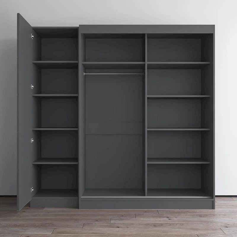 Wardrobe with 1 Mirror
