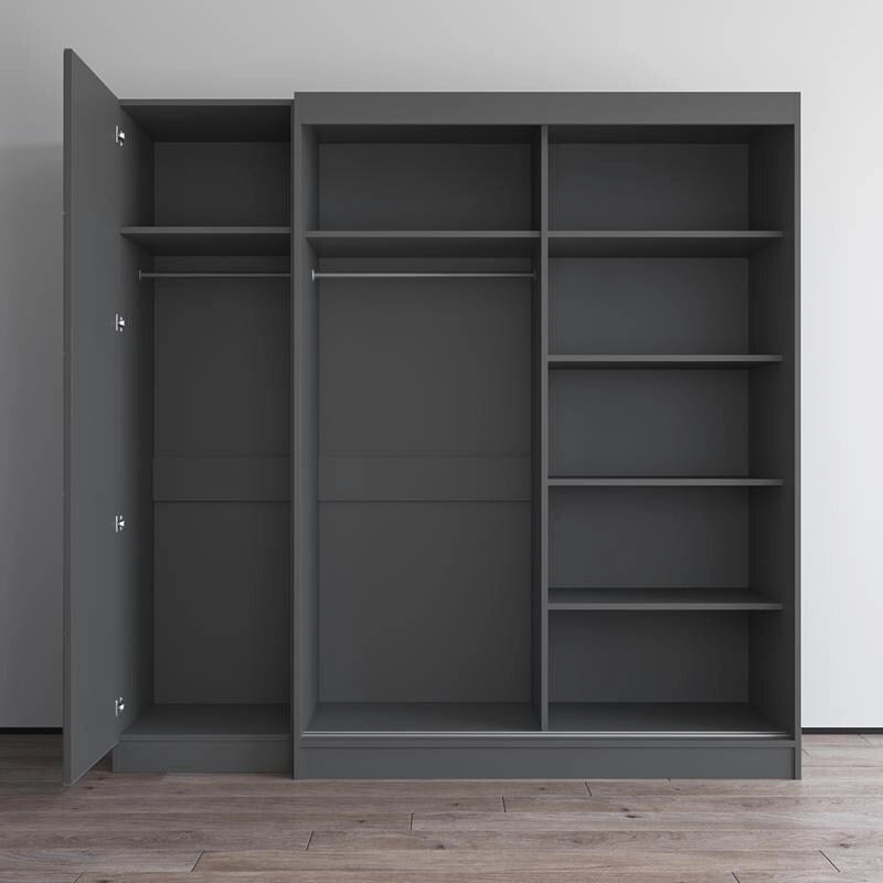 Wardrobe with 1 Mirror