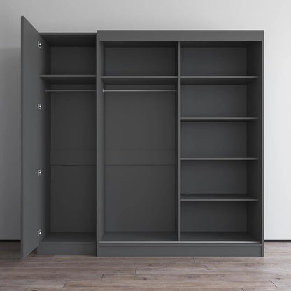 Wardrobe with 1 Mirror