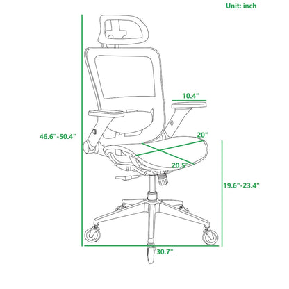 Mesh Office Chair with lock Function