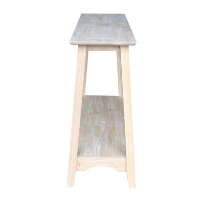 Solid Parawood Console Table