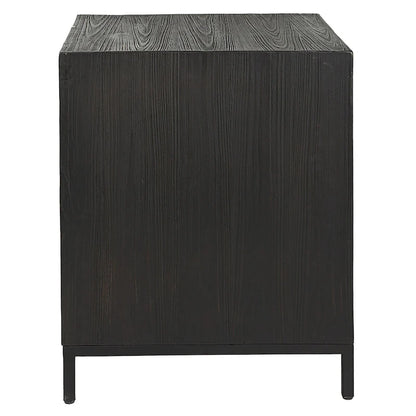 Geometric Cabinet / End Table - 22W x 26H x 20D