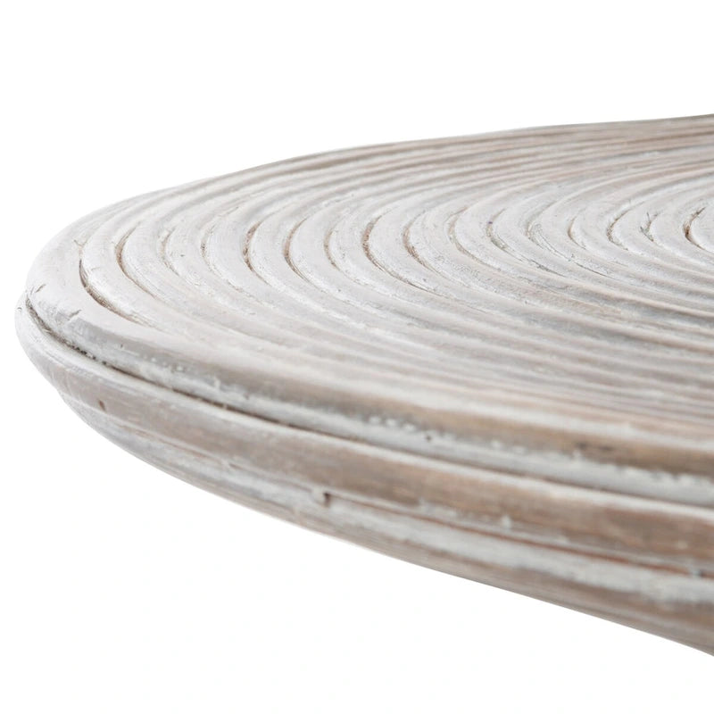 Pedestal Metal Round Coffee Table - 31.5 W x 31.5 L x 17.7 H